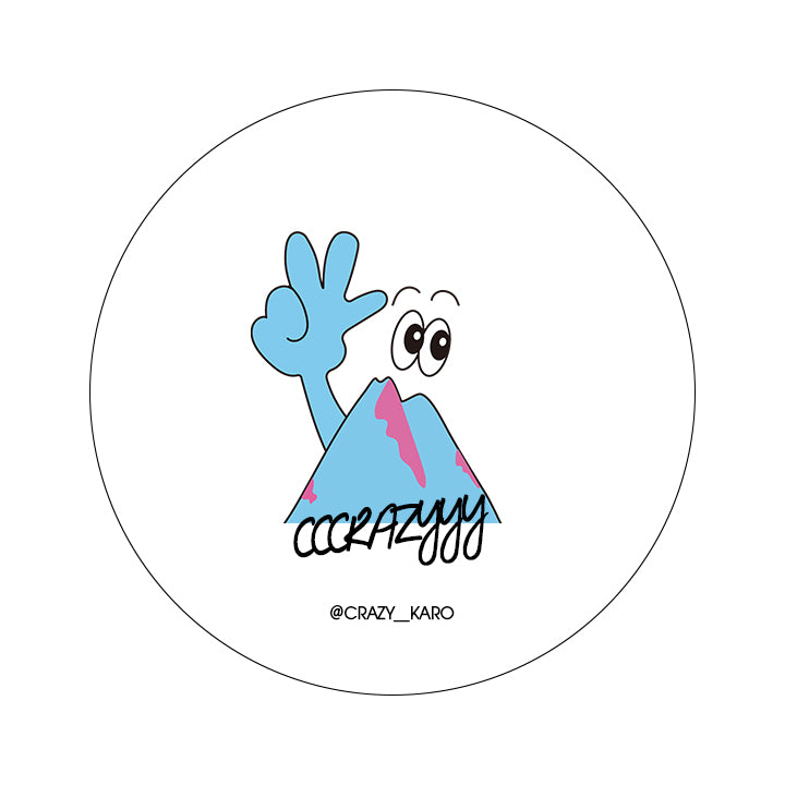 "CCCRAZYYY" Sticker(3種入り)
